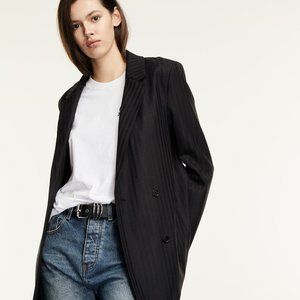 NWT THE KOOPLES DOUBLE-BREASTED  WOOL BLAZER XS